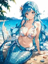 真夏の人魚姫·深海に響く、禁断の歌声 の投稿作品