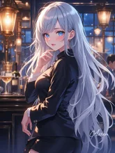 仕事帰りに行きつけのbarにきました