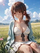 初めての光と影の菜摘。