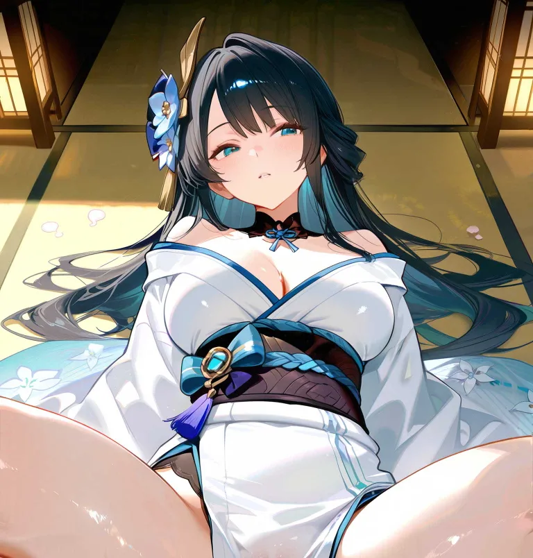 「そのまま挿して下さい…」