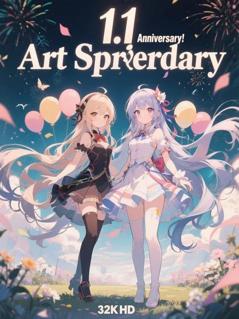 祝一周年
