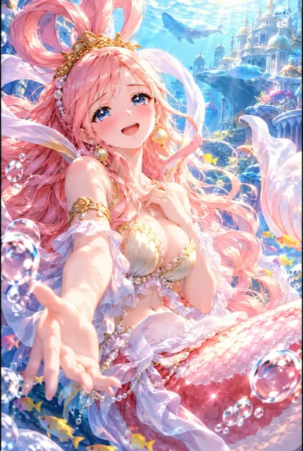 高画質修復 - 竜宮城の乙姫 / なっしー