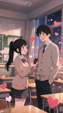 画像生成チャレンジ·バレンタインの絆 の投稿作品
