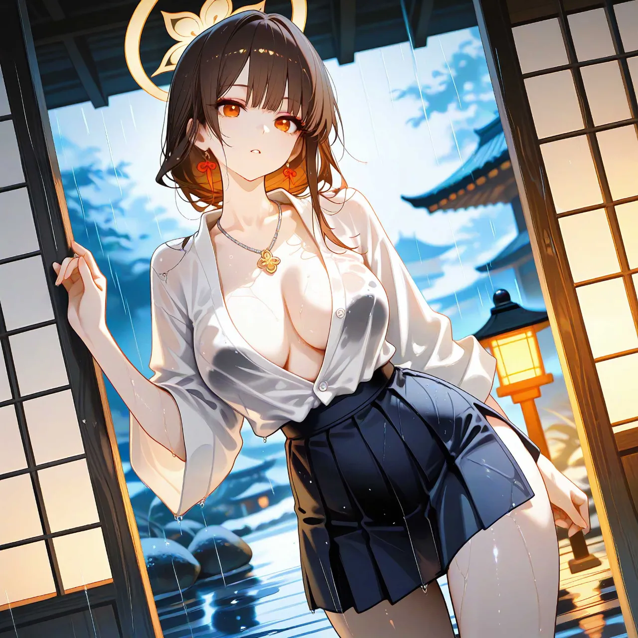 雨宿り