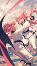 格闘技の女の子