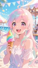 夏のソフトクリーム·初夏チャレンジ の投稿作品