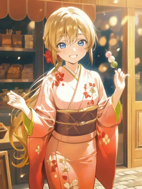 top quality、ultra-detailed - 江戸の町娘