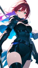 女暗殺者 — 琥珀さんのAIイラスト