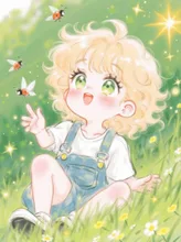 おともだち — もずくもちさんのAIイラスト