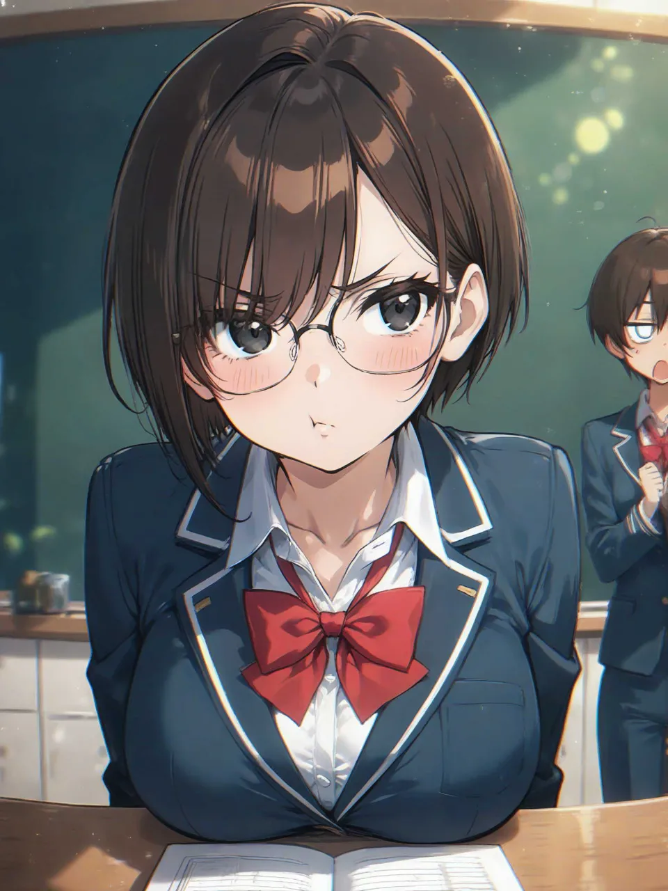 「いつも寝てばっかり❗️ねぇ、聞いてる⁉️」