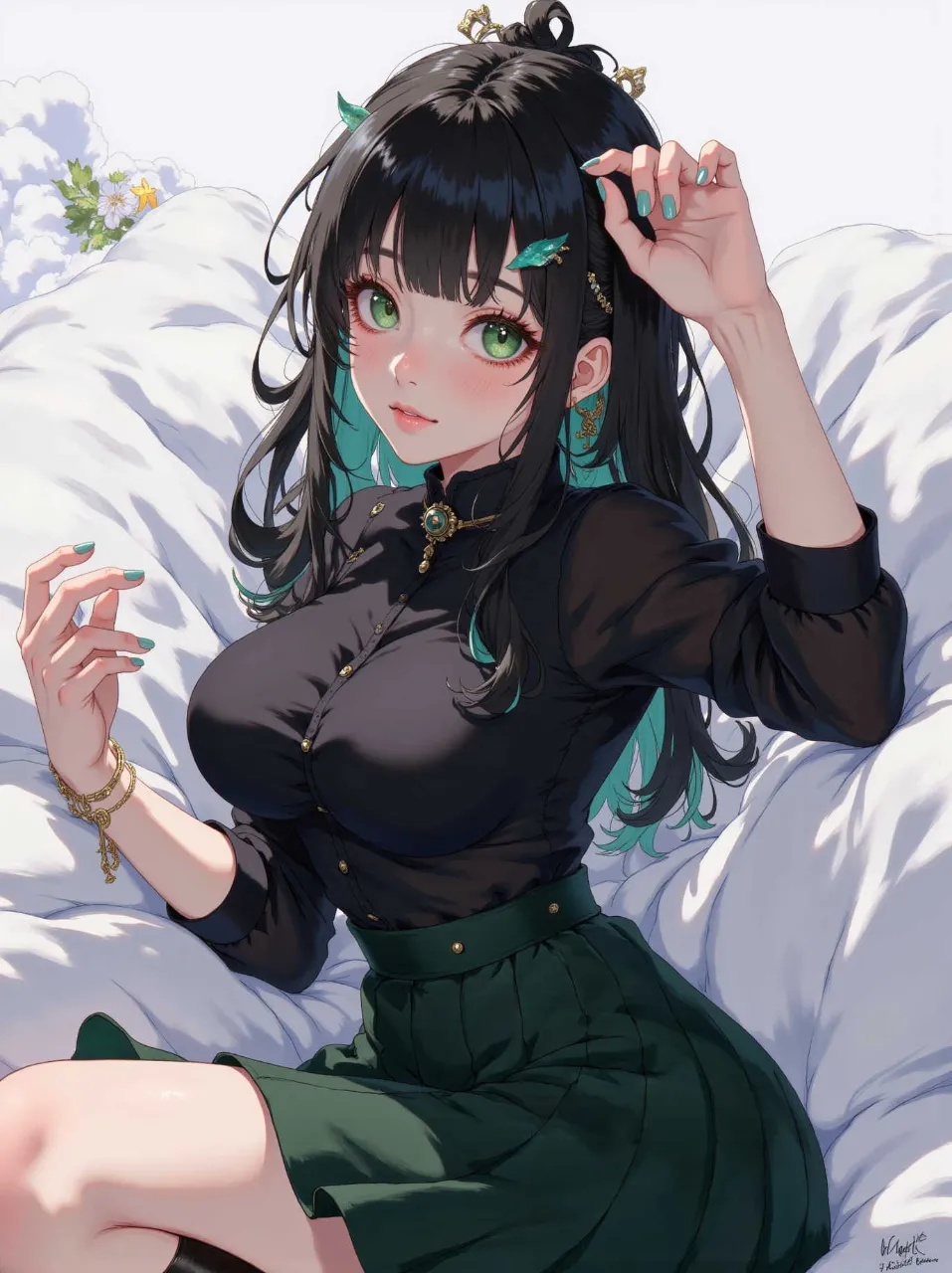 透き通るイラスト