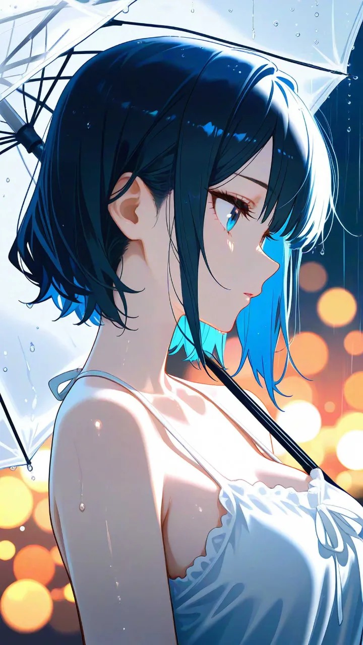 きらめく夕立・お嬢様