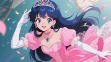 パーティードレス·夜会にきらめく淑女 の投稿作品