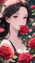 バラ園にて君を愛しむ