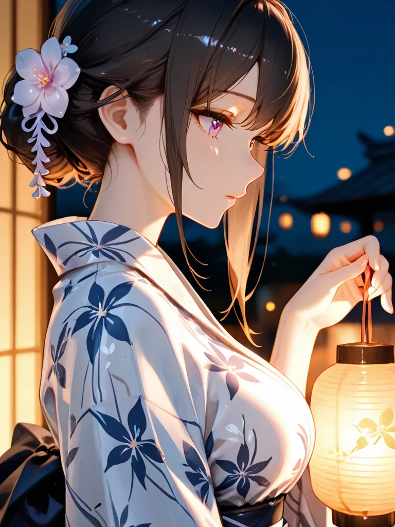 圧祭りの夜 — 𝕞̿̈さんのAIイラスト
