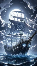 The Phantom Ship — れん🌙さんのAIイラスト