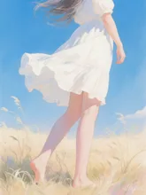 soft winds — alfapicsさんのAIイラスト