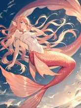 人魚 — もちさんのAIイラスト