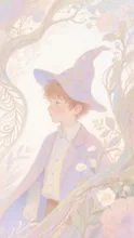 魔法使いの少年 — アシタバさんのAIイラスト