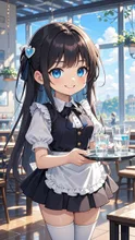 黒髪ロング娘💕