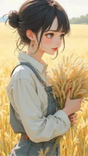 稲刈り