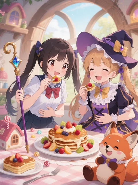 お菓子の家の魔女と仲直り