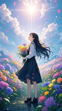 いい空だね。