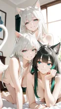 目の色に引っ張られる髪色