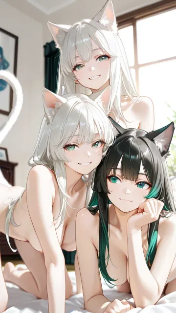 目の色に引っ張られる髪色