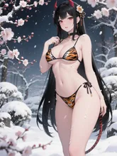 画像生成チャレンジ·鬼は外！福は内！ の投稿作品