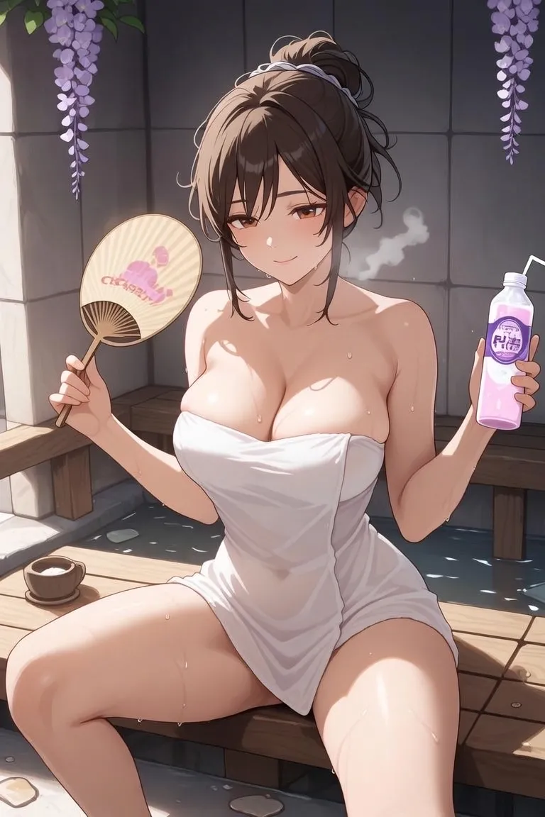 湯上りの一杯
