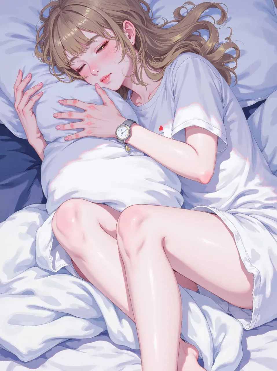 あとちょっとだけ。 — きゅうり子さんのAIイラスト