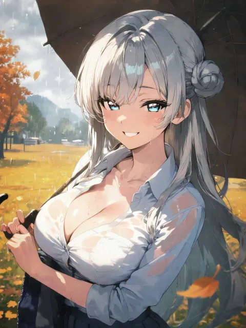 雨はやだねぇ…