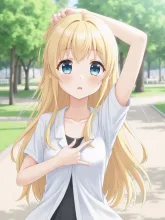 ラジオ体操·夏の朝のはじまり の投稿作品