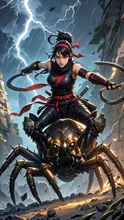 Spider kunoichi — Sushi kichiさんのAIイラスト