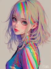ストライプ — mieさんのAIイラスト