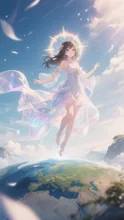 大地を司る地球の女神