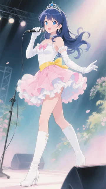 Anime girl 90s anime