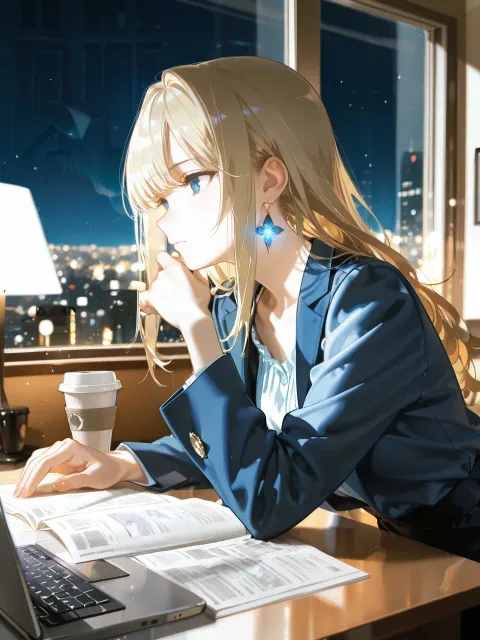 high resolution - 女性記者