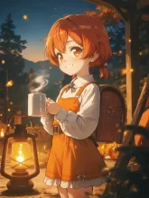 ランタンに火を入れる·秋の夜のはじまり の投稿作品