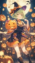 画像生成チャレンジ·かぼちゃ灯る夜 の投稿作品