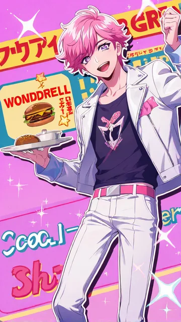 古き良きダイナーで食べてほしいのにずっと広告みたいなのが出てくる😂