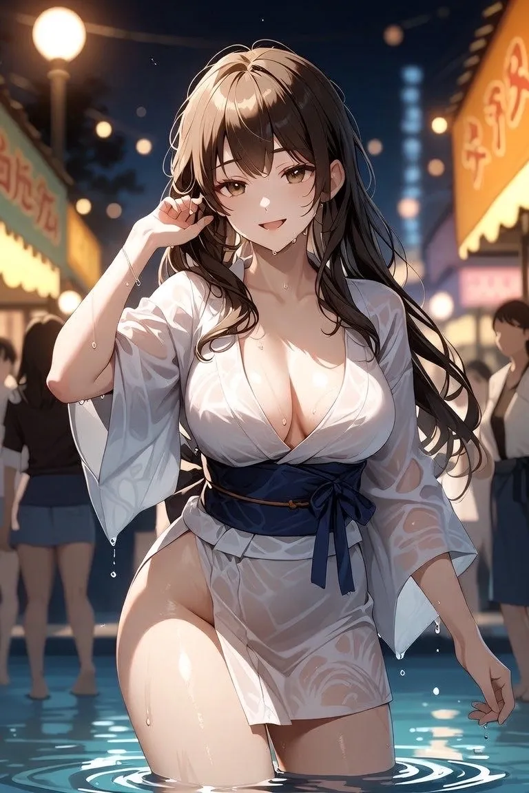 濡れたね