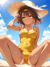 麦わらと潮風·夏の海辺で の投稿作品