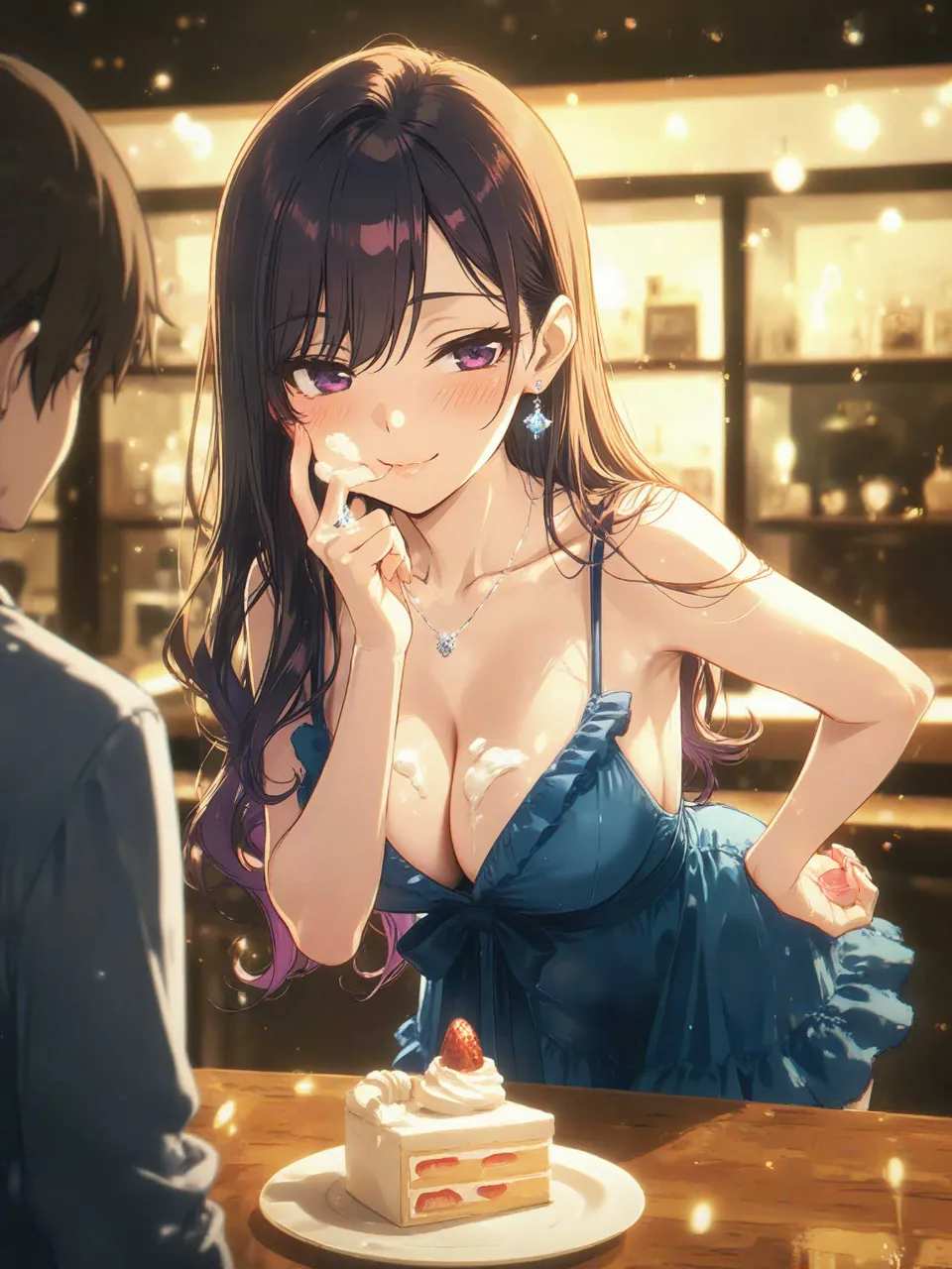あーんして