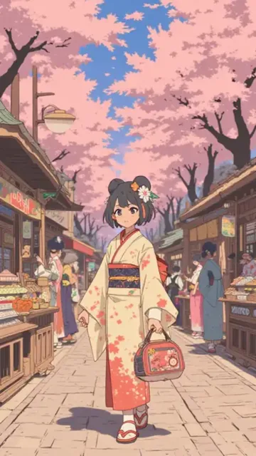 A lively girl wearing a…