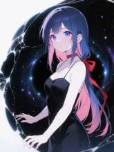 夜の輪郭、雪乃。