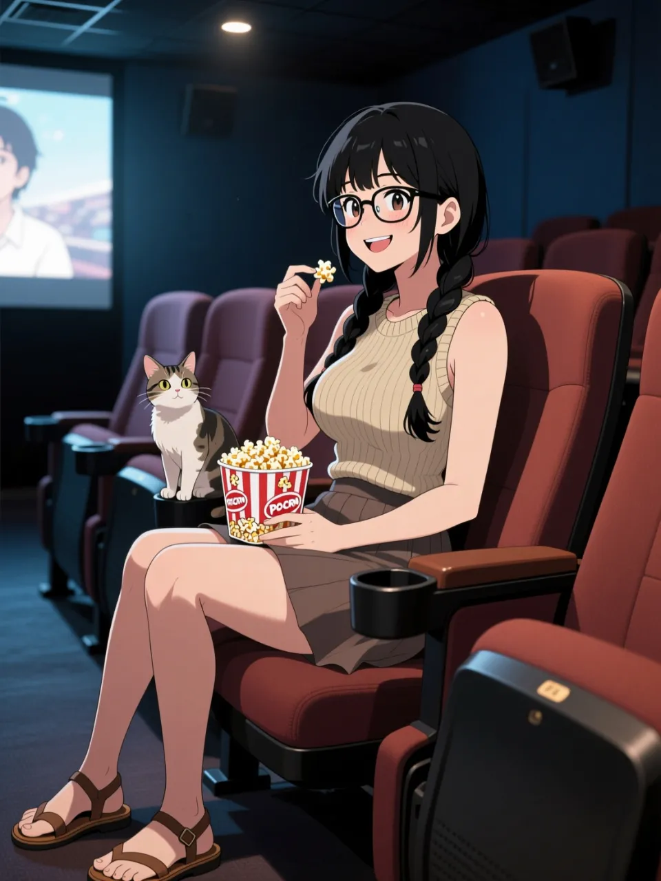 「穂蔵　灯子(ほのぐら　とうこ)」と映画館