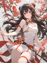 画像生成チャレンジ·梅の花♡乙女 の投稿作品