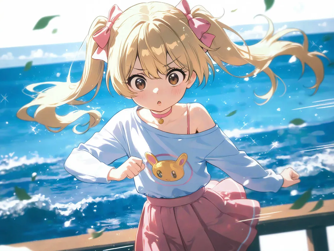 黄色と風 — フジなすさんのAIイラスト